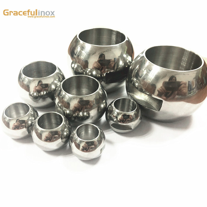 Stainless steel staircase fittings railing fittings decorative ball