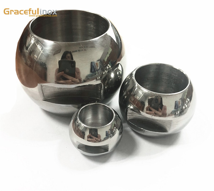 Stainless steel staircase fittings railing fittings decorative ball