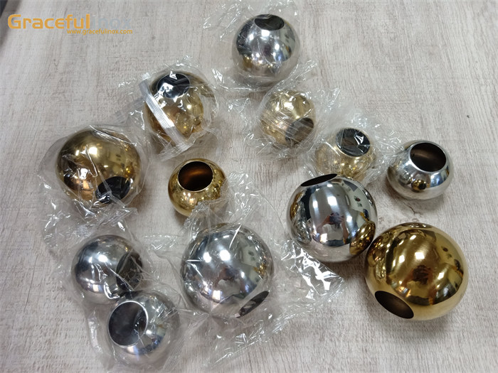Stainless steel staircase fittings railing fittings decorative ball
