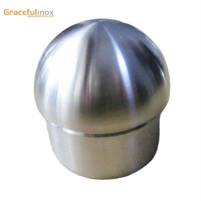 Stainless Steel SS 304  Round Pipe End Cap