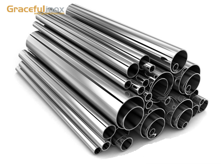 201 304 stainless steel high brightness round pipes