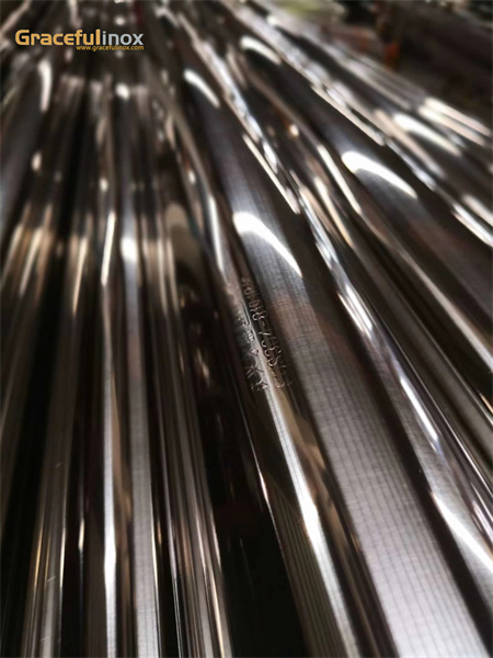 EN10296 Polished stainless steel pipes 