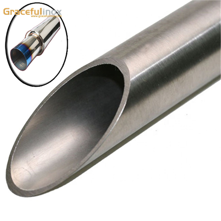ASTM A268 Exhaust Stainless Steel tube for Turbo Downpipe
