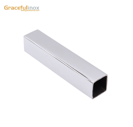 EN10296 polished stainless steel square pipes