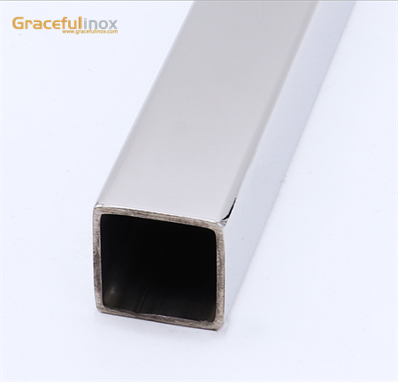 EN10296 polished stainless steel square pipes